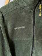 COLUMBIA | Full frontal zipper | Fleece Jacket | Oversized Streetwear | Winterwear | Men Women | Cozy Fashion | Gym Fit | Online Shopping