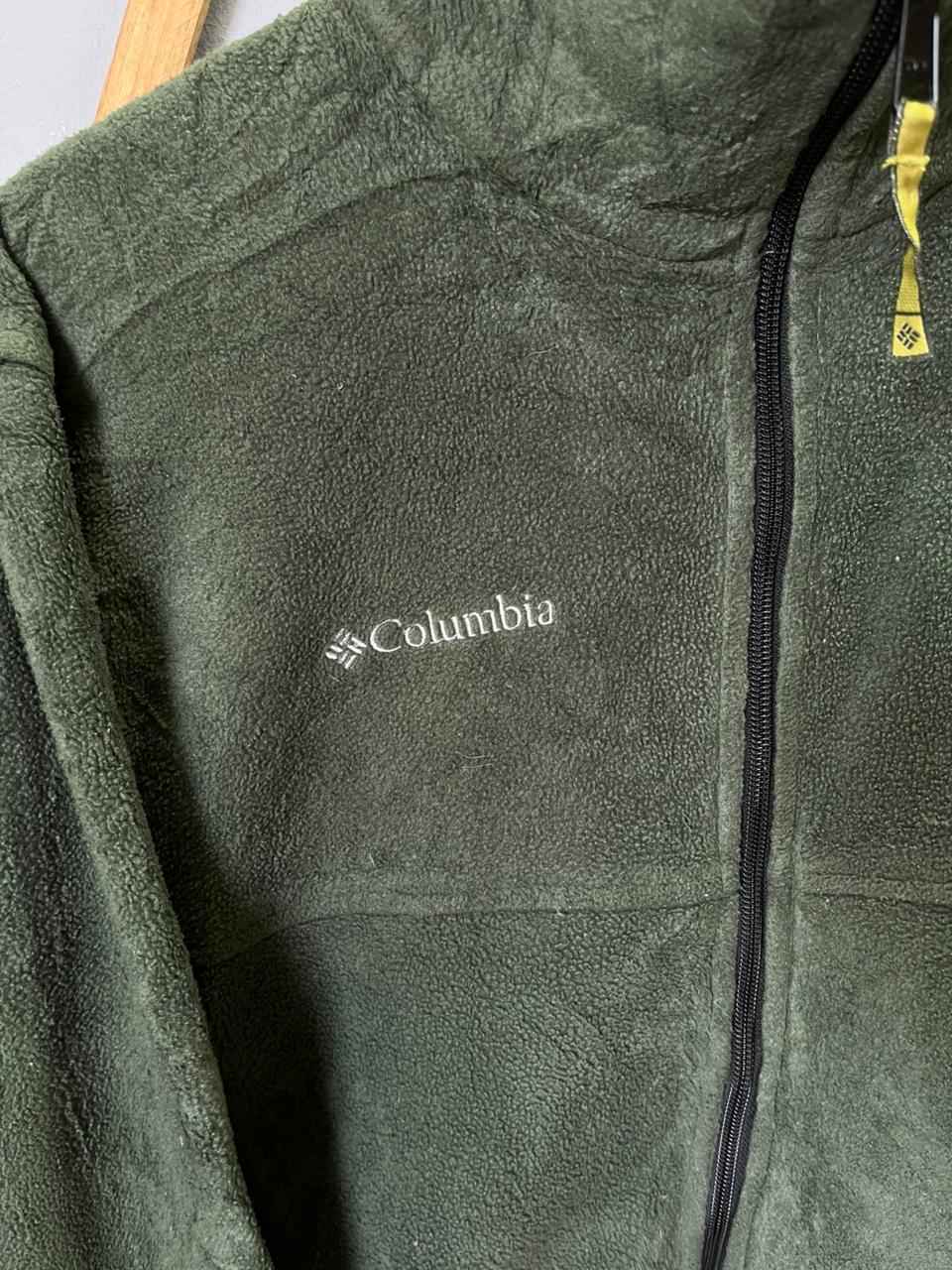 COLUMBIA | Full frontal zipper | Fleece Jacket | Oversized Streetwear | Winterwear | Men Women | Cozy Fashion | Gym Fit | Online Shopping