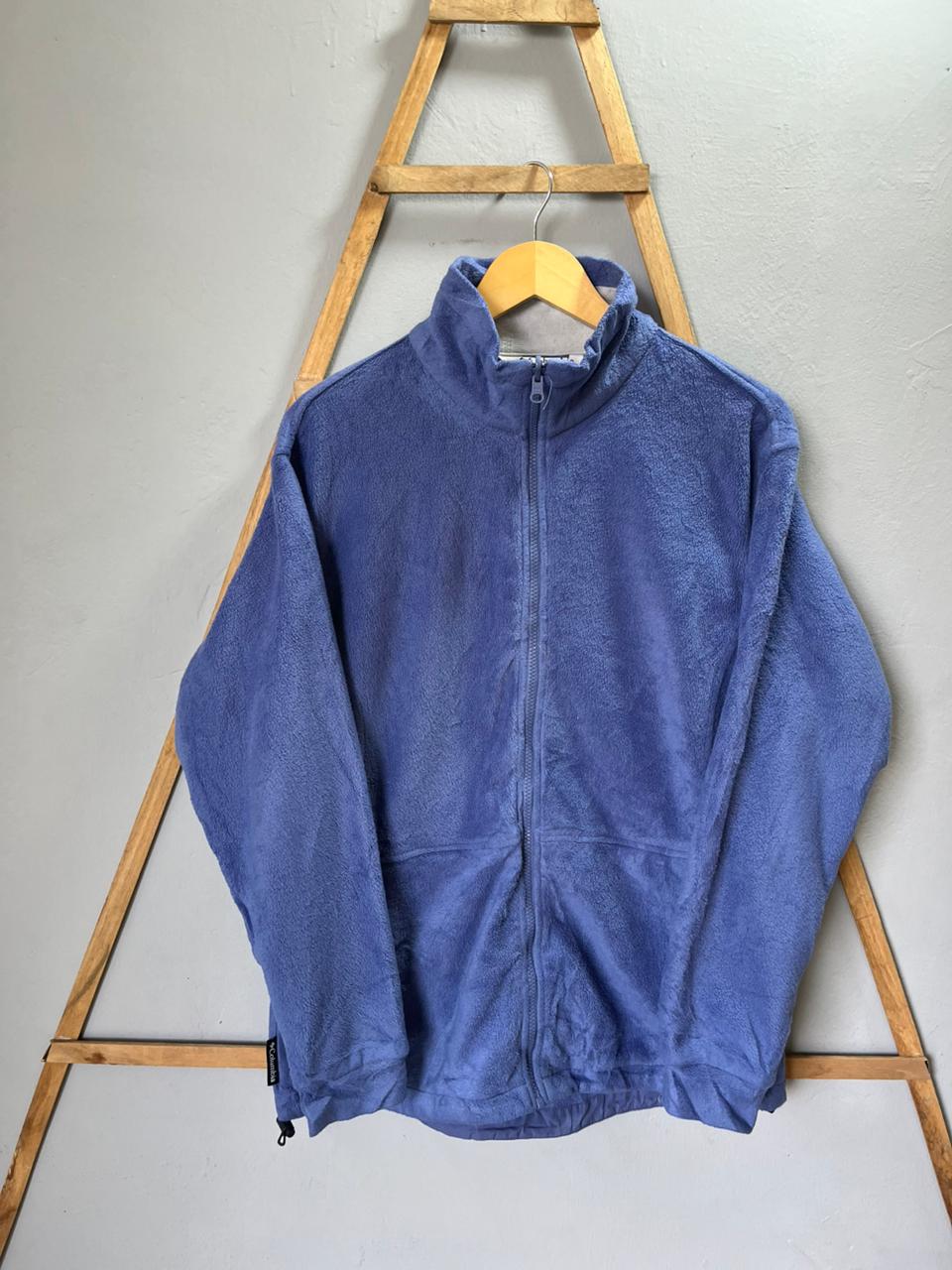 Columbi@ | Full frontal zipper | Fleece Jacket | Oversized Streetwear | Winterwear | Men Women | Cozy Fashion | Gym Fit | Online Shopping
