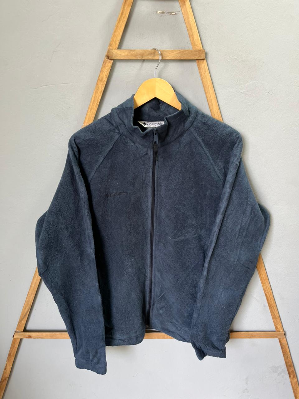 Columbi@ | Full frontal zipper | Fleece Jacket | Oversized Streetwear | Winterwear | Men Women | Cozy Fashion | Gym Fit | Online Shopping