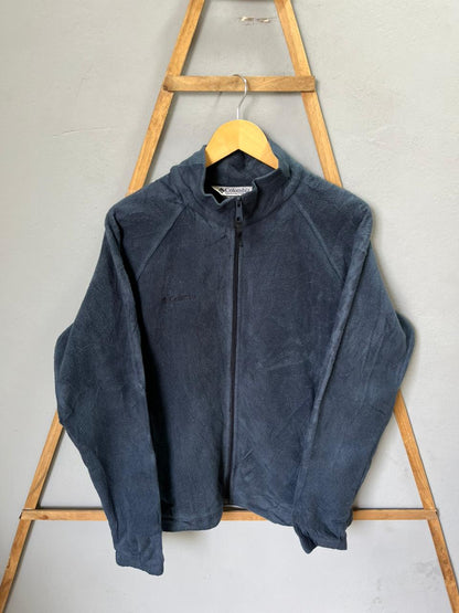 Columbi@ | Full frontal zipper | Fleece Jacket | Oversized Streetwear | Winterwear | Men Women | Cozy Fashion | Gym Fit | Online Shopping