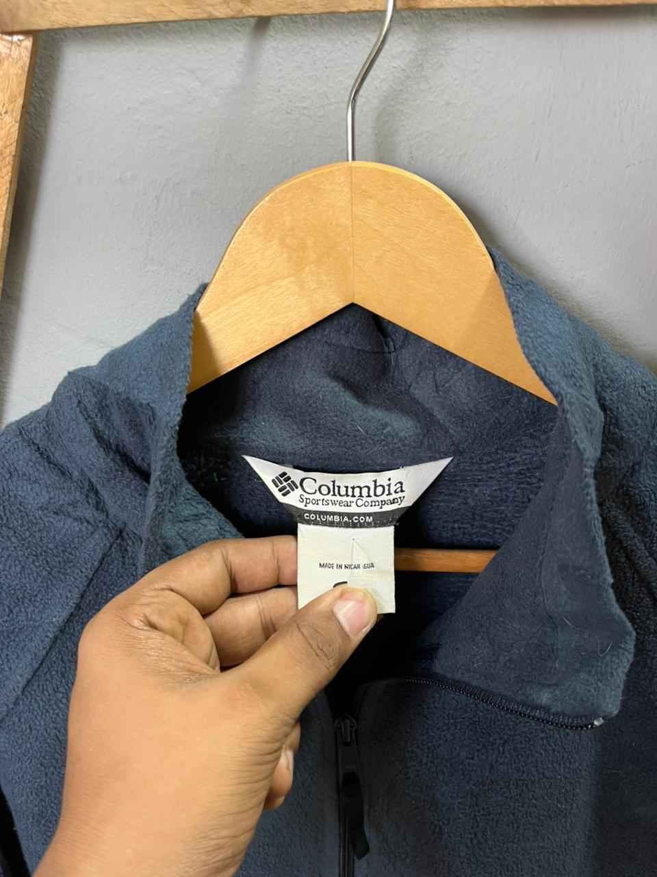 Columbi@ | Full frontal zipper | Fleece Jacket | Oversized Streetwear | Winterwear | Men Women | Cozy Fashion | Gym Fit | Online Shopping