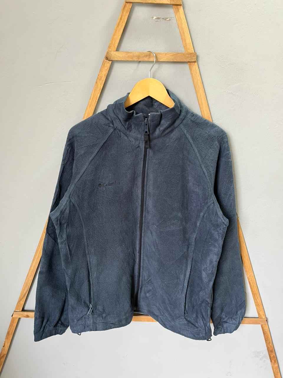 Columbi@ | Full frontal zipper | Fleece Jacket | Oversized Streetwear | Winterwear | Men Women | Cozy Fashion | Gym Fit | Online Shopping