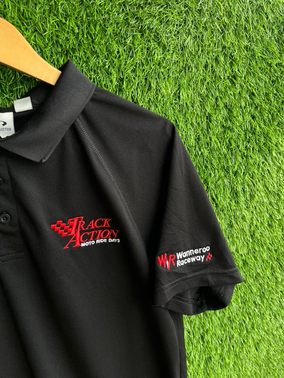 Polo T-shirt TRACK ACTION Jersey |Vintage Oversized Streetwear | Men Women |  Online Shopping