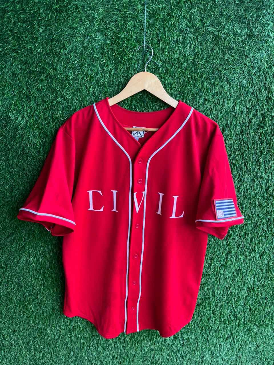 MLB CIVIL Jersey |Vintage Oversized Streetwear | Men Women |  Online Shopping