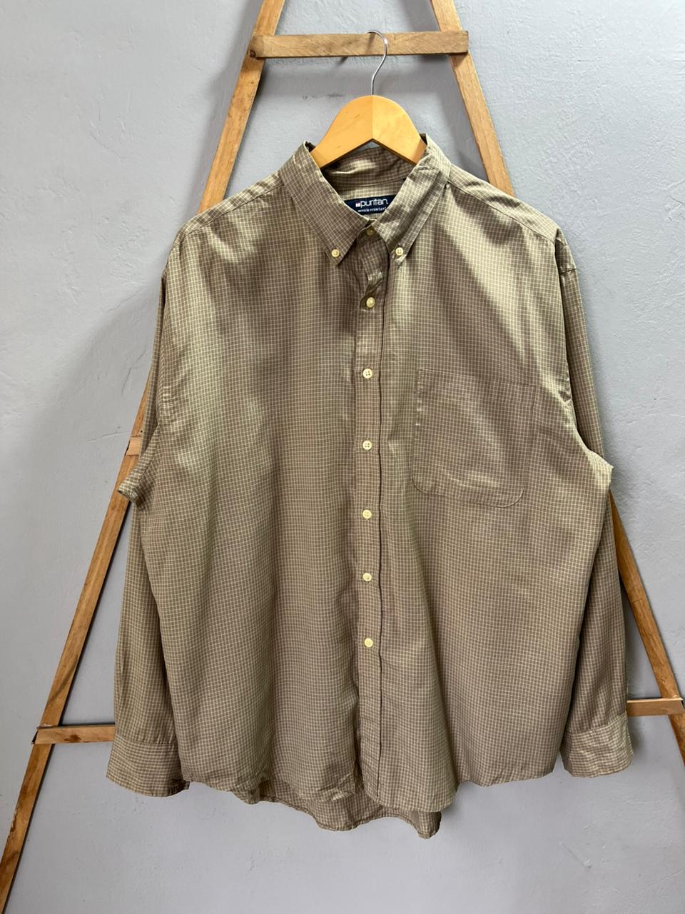 Puritan Shirts | FULL Sleeves |Korean-Inspired Oversized Fit | Lightweight Summer Wear | Men Women | Online Shopping