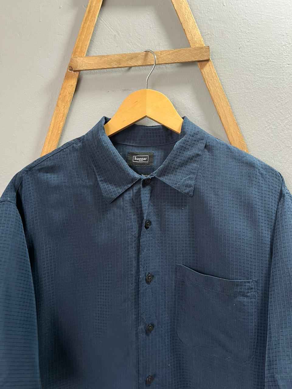 Haggar Shirts | short  Sleeves |Korean-Inspired Oversized Fit | Lightweight Summer Wear | Men Women | Online Shopping