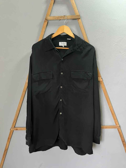 TAUNO Shirts | FULL Sleeves |Korean-Inspired Oversized Fit | Lightweight Summer Wear | Men Women | Online Shopping