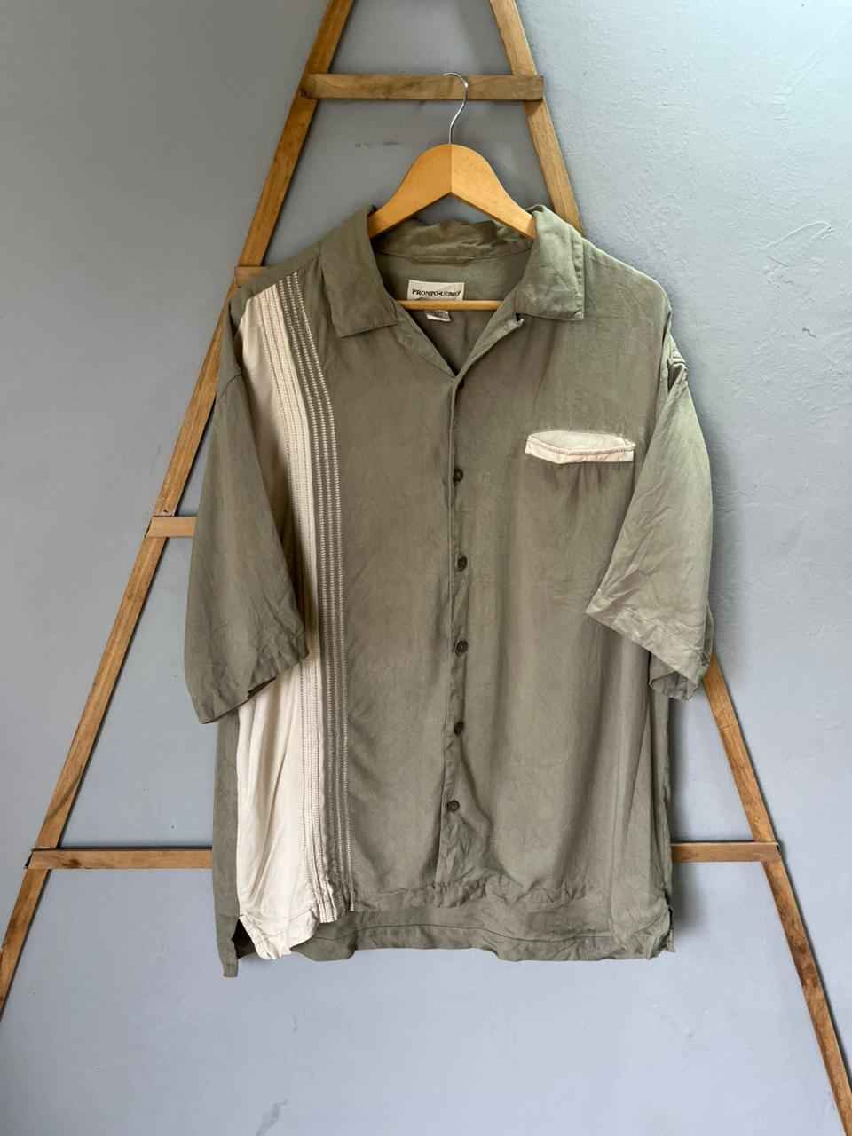 PRONTO UOMO Shirts | short  Sleeves |Korean-Inspired Oversized Fit | Lightweight Summer Wear | Men Women | Online Shopping