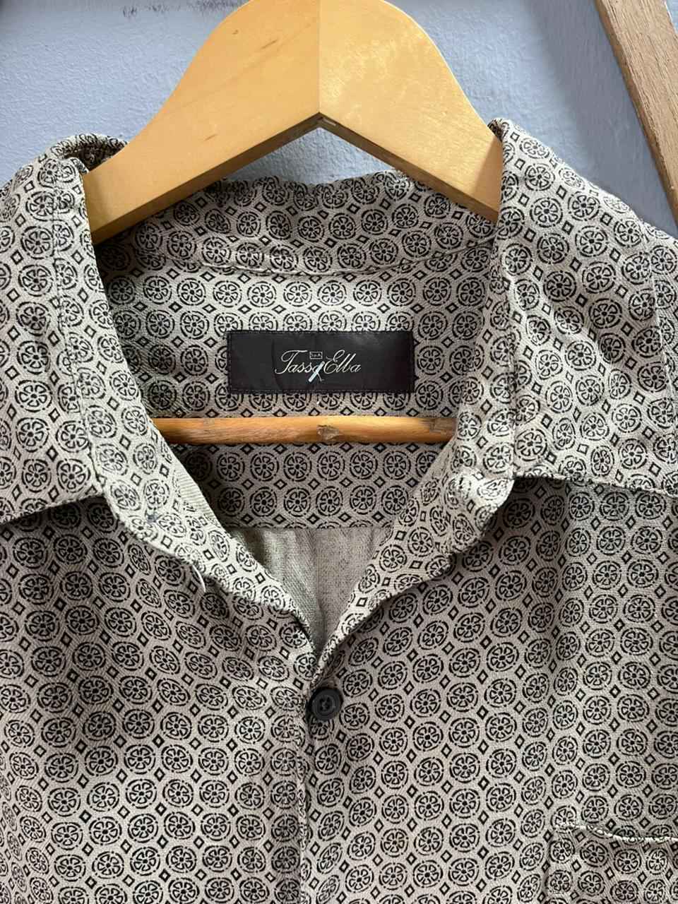 Tasso Elba Shirts | short  Sleeves |Korean-Inspired Oversized Fit | Lightweight Summer Wear | Men Women | Online Shopping