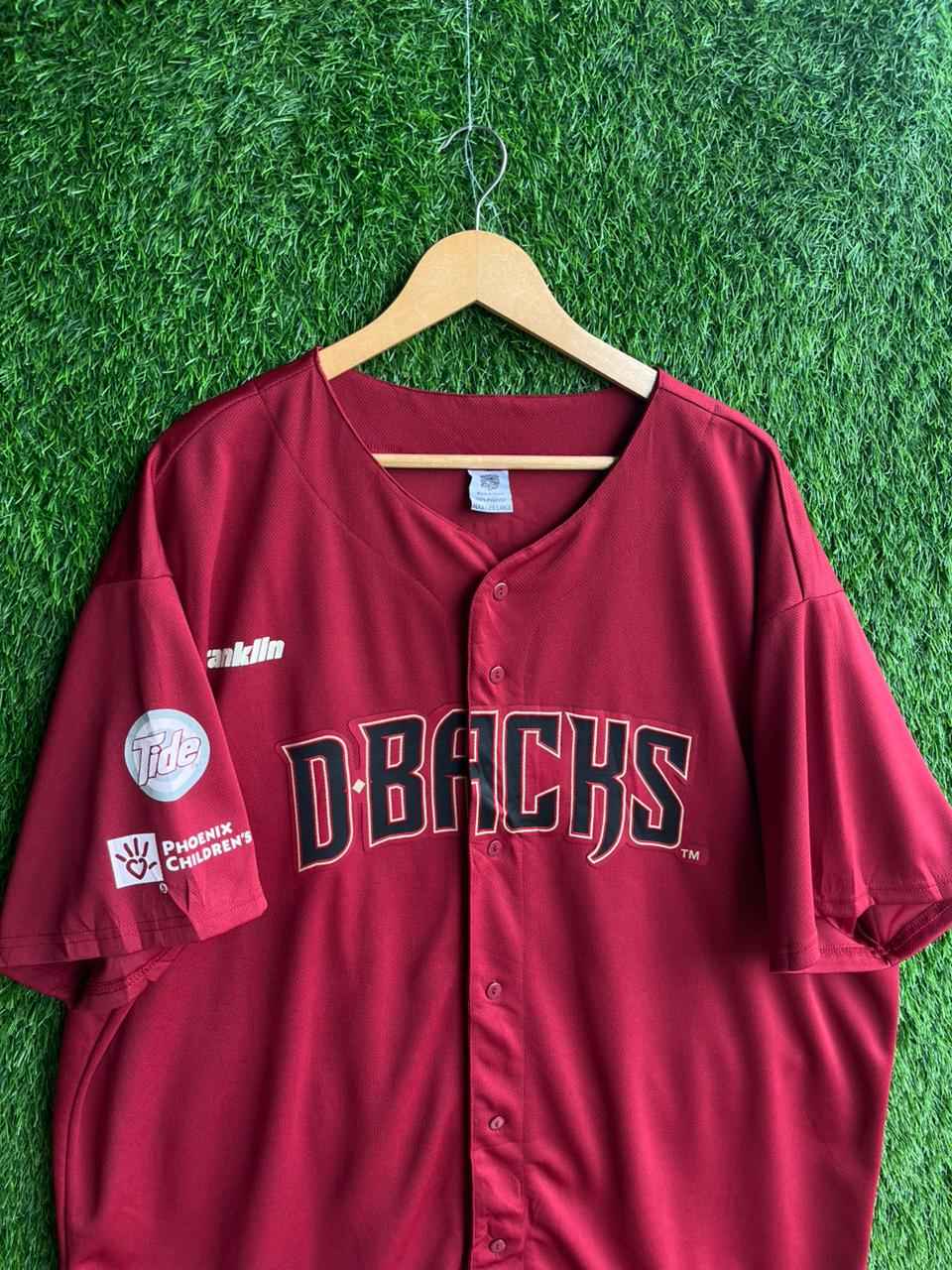 MLB D -BACKS Jersey |Vintage Oversized Streetwear | Men Women |  Online Shopping