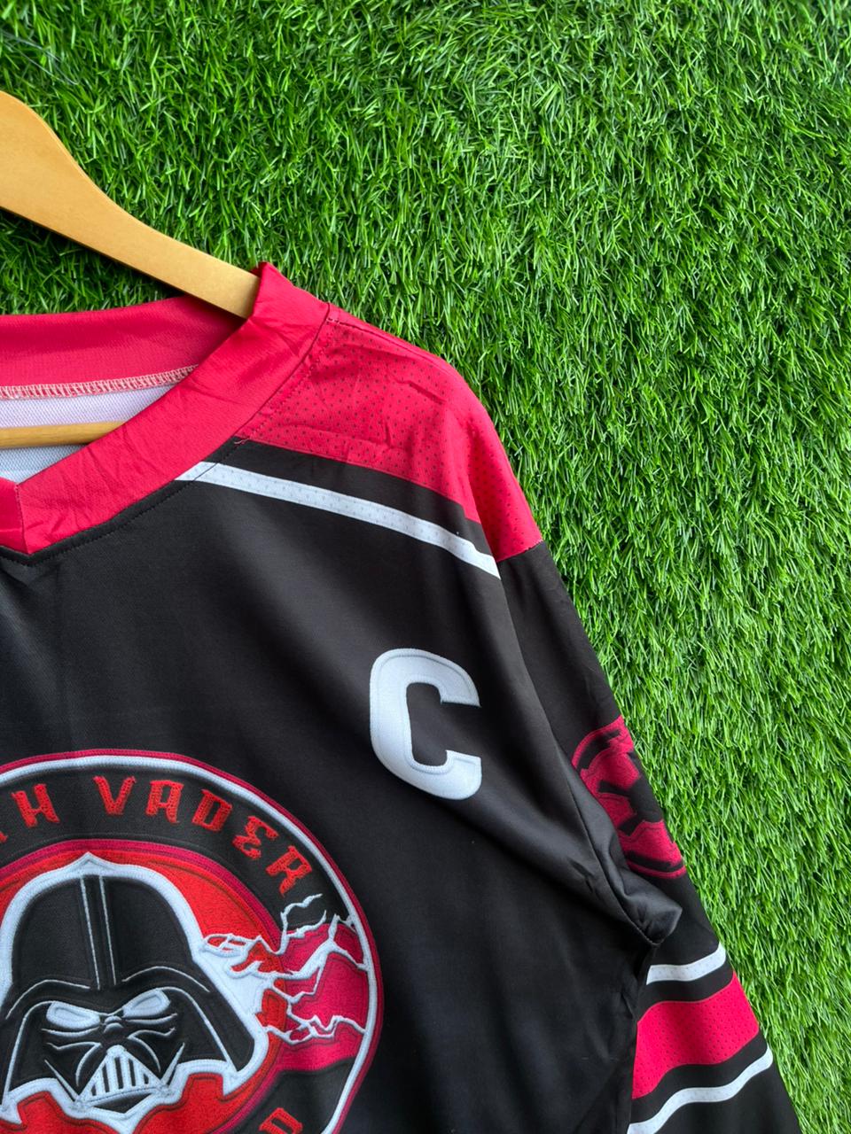 ICEHOCKEY DARTH VADER  Jersey |Vintage Oversized Streetwear | Men Women |  Online Shopping