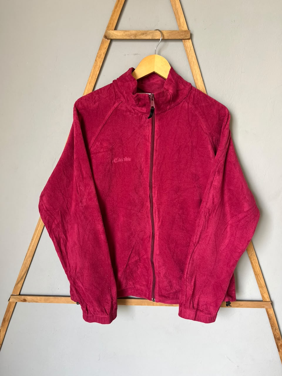 Columbi@ | Full frontal zipper | Fleece Jacket | Oversized Streetwear | Winterwear | Men Women | Cozy Fashion | Gym Fit | Online Shopping