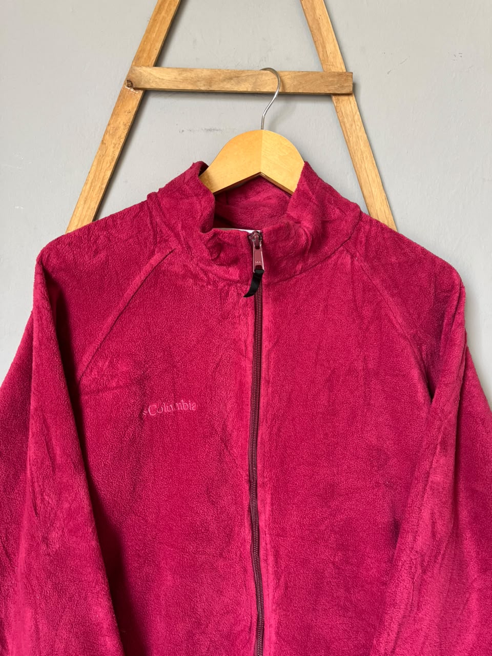 Columbi@ | Full frontal zipper | Fleece Jacket | Oversized Streetwear | Winterwear | Men Women | Cozy Fashion | Gym Fit | Online Shopping