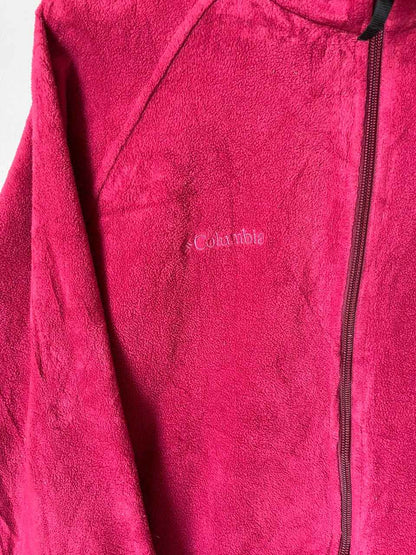 Columbi@ | Full frontal zipper | Fleece Jacket | Oversized Streetwear | Winterwear | Men Women | Cozy Fashion | Gym Fit | Online Shopping