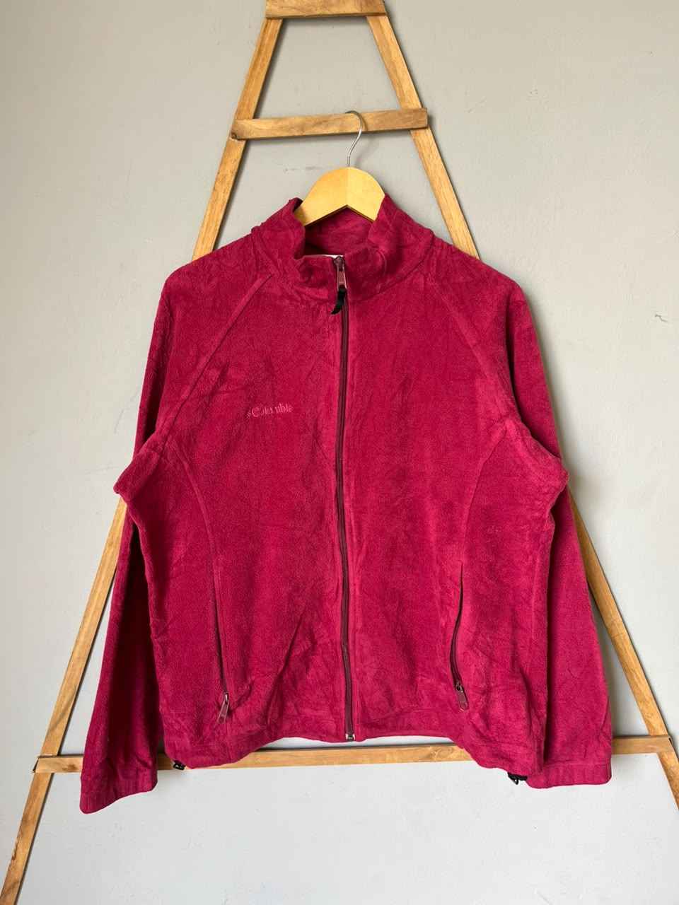 Columbi@ | Full frontal zipper | Fleece Jacket | Oversized Streetwear | Winterwear | Men Women | Cozy Fashion | Gym Fit | Online Shopping