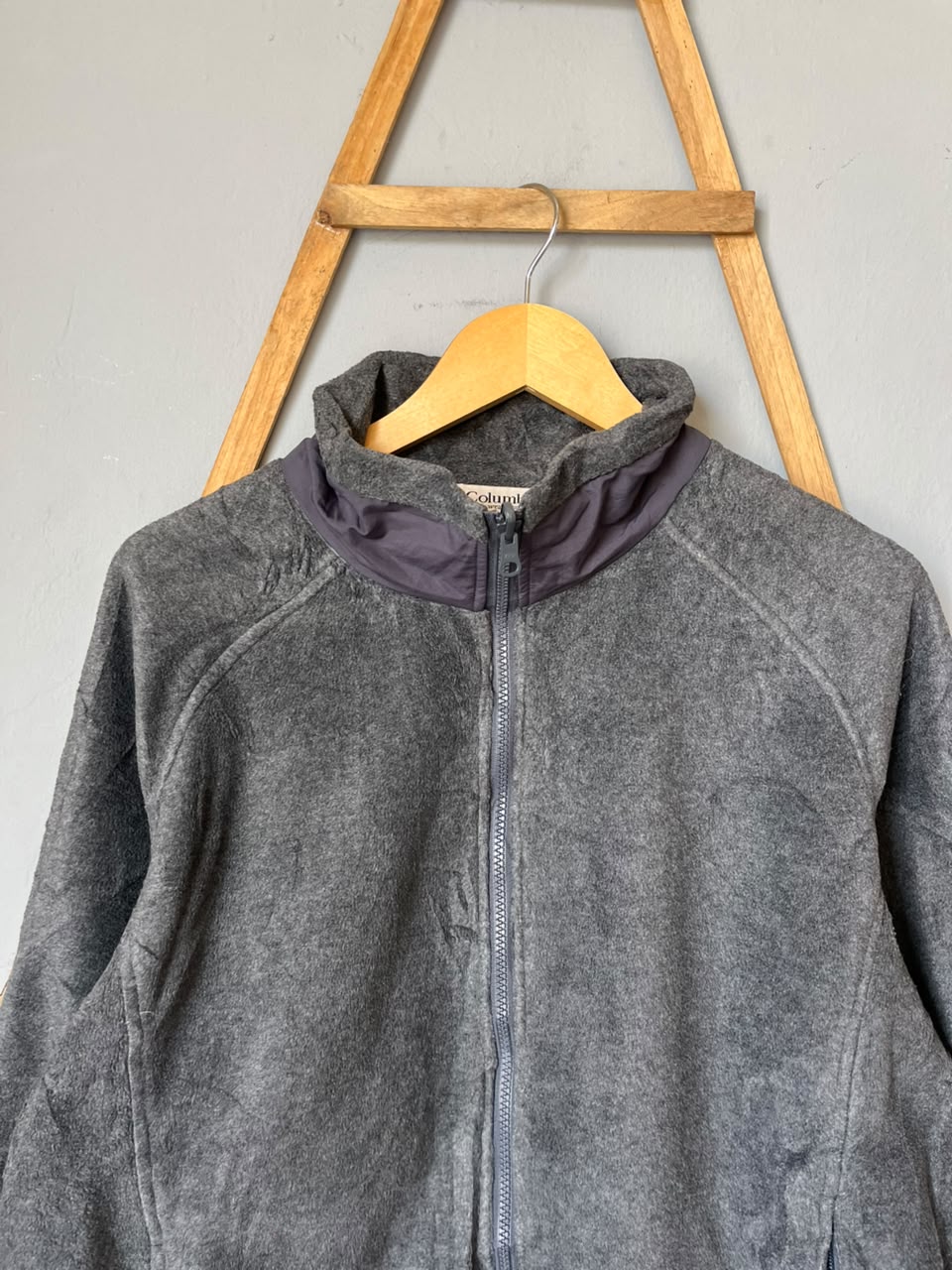 Columbi@ | Full frontal zipper | Fleece Jacket | Oversized Streetwear | Winterwear | Men Women | Cozy Fashion | Gym Fit | Online Shopping