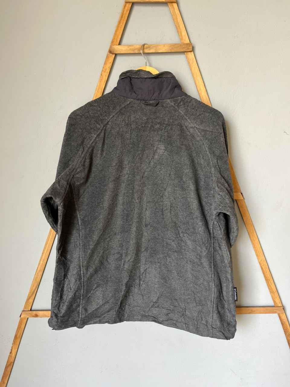 Columbi@ | Full frontal zipper | Fleece Jacket | Oversized Streetwear | Winterwear | Men Women | Cozy Fashion | Gym Fit | Online Shopping