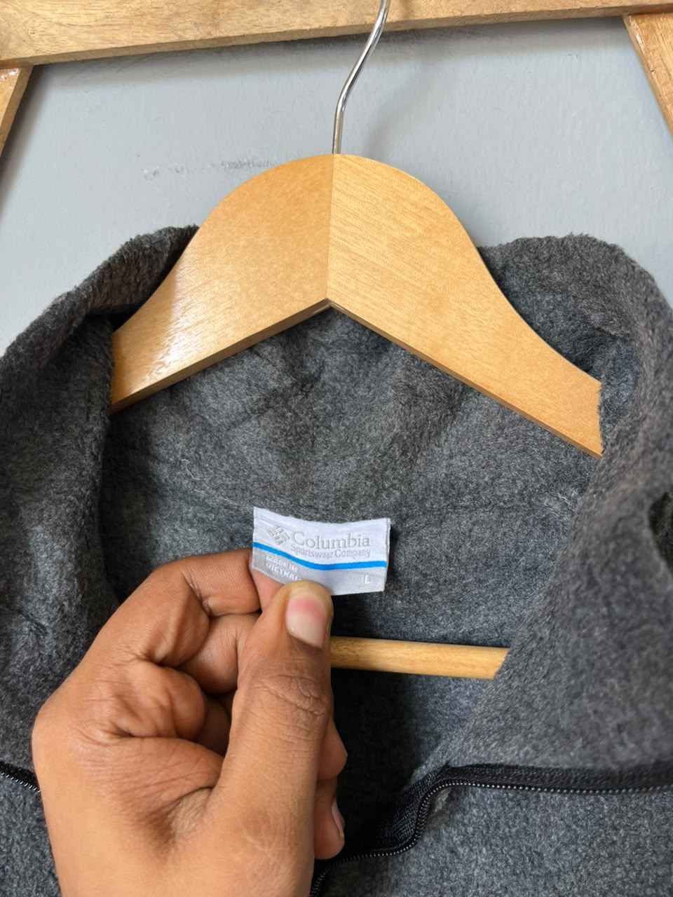 Columbi@ | Full frontal zipper | Fleece Jacket | Oversized Streetwear | Winterwear | Men Women | Cozy Fashion | Gym Fit | Online Shopping