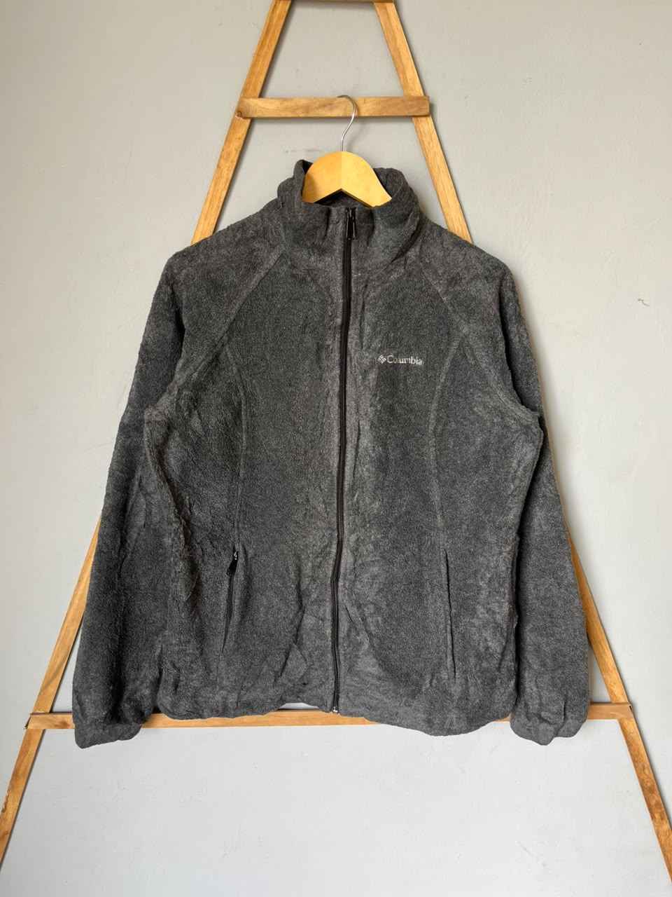 Columbi@ | Full frontal zipper | Fleece Jacket | Oversized Streetwear | Winterwear | Men Women | Cozy Fashion | Gym Fit | Online Shopping