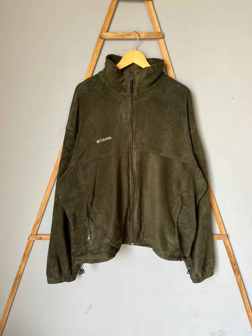 COLUMBI@ | Full frontal zipper | Fleece Jacket | Oversized Streetwear | Winterwear | Men Women | Cozy Fashion | Gym Fit | Online Shopping