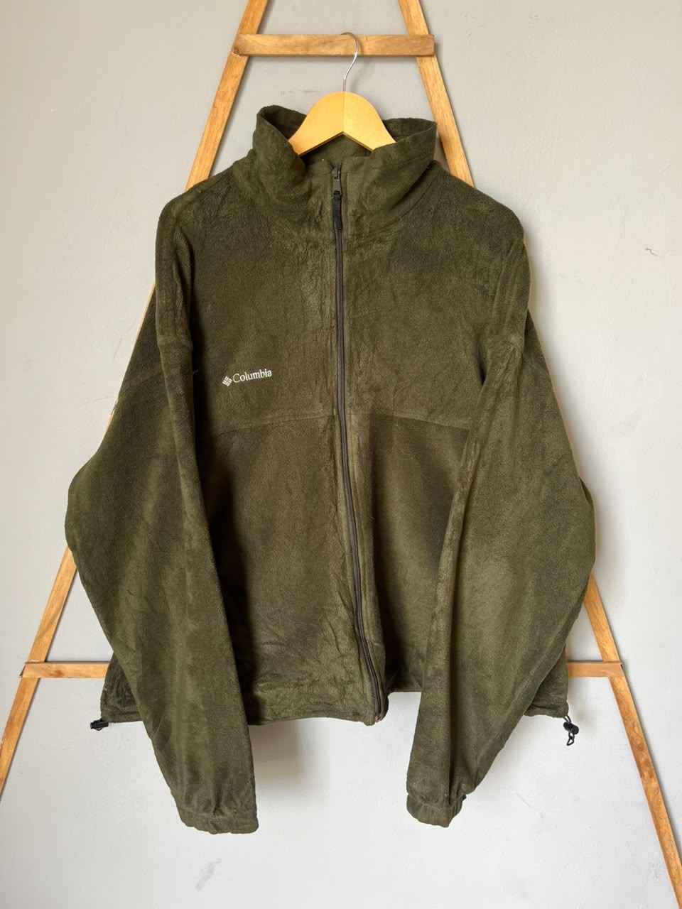 COLUMBI@ | Full frontal zipper | Fleece Jacket | Oversized Streetwear | Winterwear | Men Women | Cozy Fashion | Gym Fit | Online Shopping