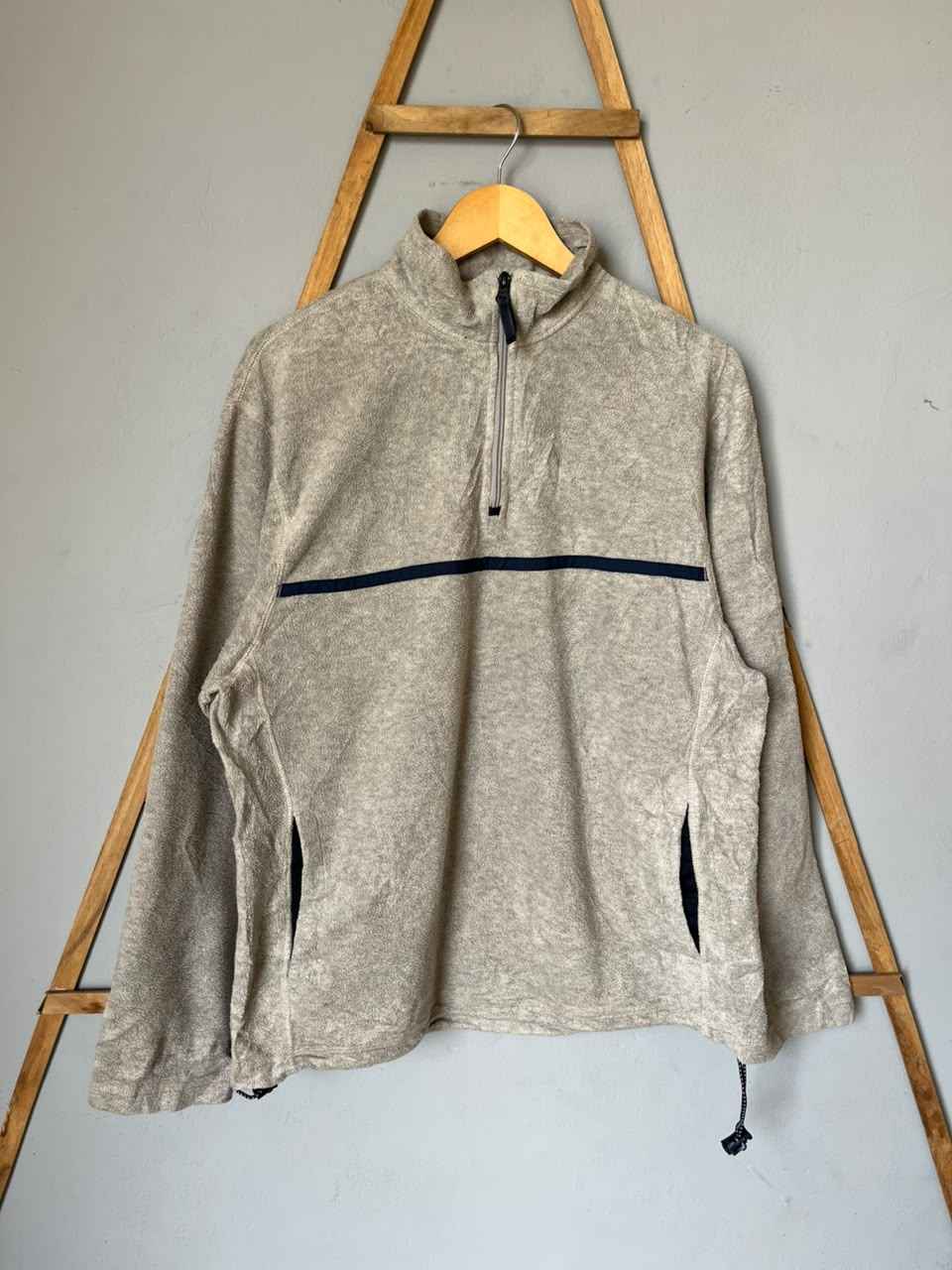 OLD N@vy | Full frontal zipper | Fleece Jacket | Oversized Streetwear | Winterwear | Men Women | Cozy Fashion | Gym Fit | Online Shopping
