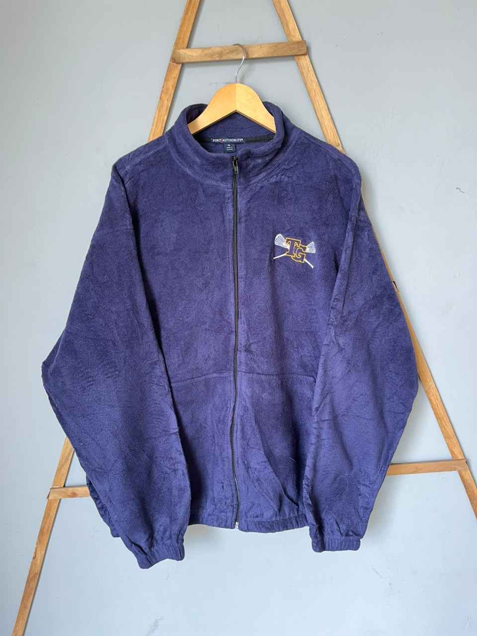 PORT AUTHORITY  | Full frontal zipper | Fleece Jacket | Oversized Streetwear | Winterwear | Men Women | Cozy Fashion | Gym Fit | Online Shopping