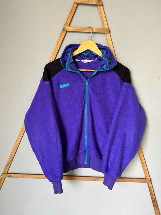 Columbi@ | Full frontal zipper | Fleece Jacket | Oversized Streetwear | Winterwear | Men Women | Cozy Fashion | Gym Fit | Online Shopping