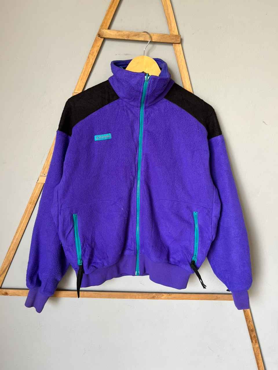 Columbi@ | Full frontal zipper | Fleece Jacket | Oversized Streetwear | Winterwear | Men Women | Cozy Fashion | Gym Fit | Online Shopping