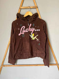 LUCKY | Full frontal zipper | Fleece Jacket | Oversized Streetwear | Winterwear | Men Women | Cozy Fashion | Gym Fit | Online Shopping