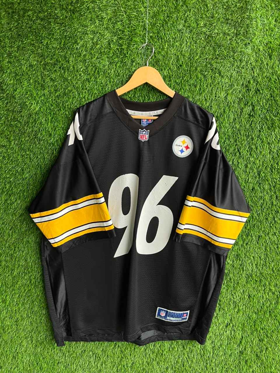 Nfl Steelers 96 Hood Jersey |Vintage Oversized Streetwear | Men Women |  Online Shopping
