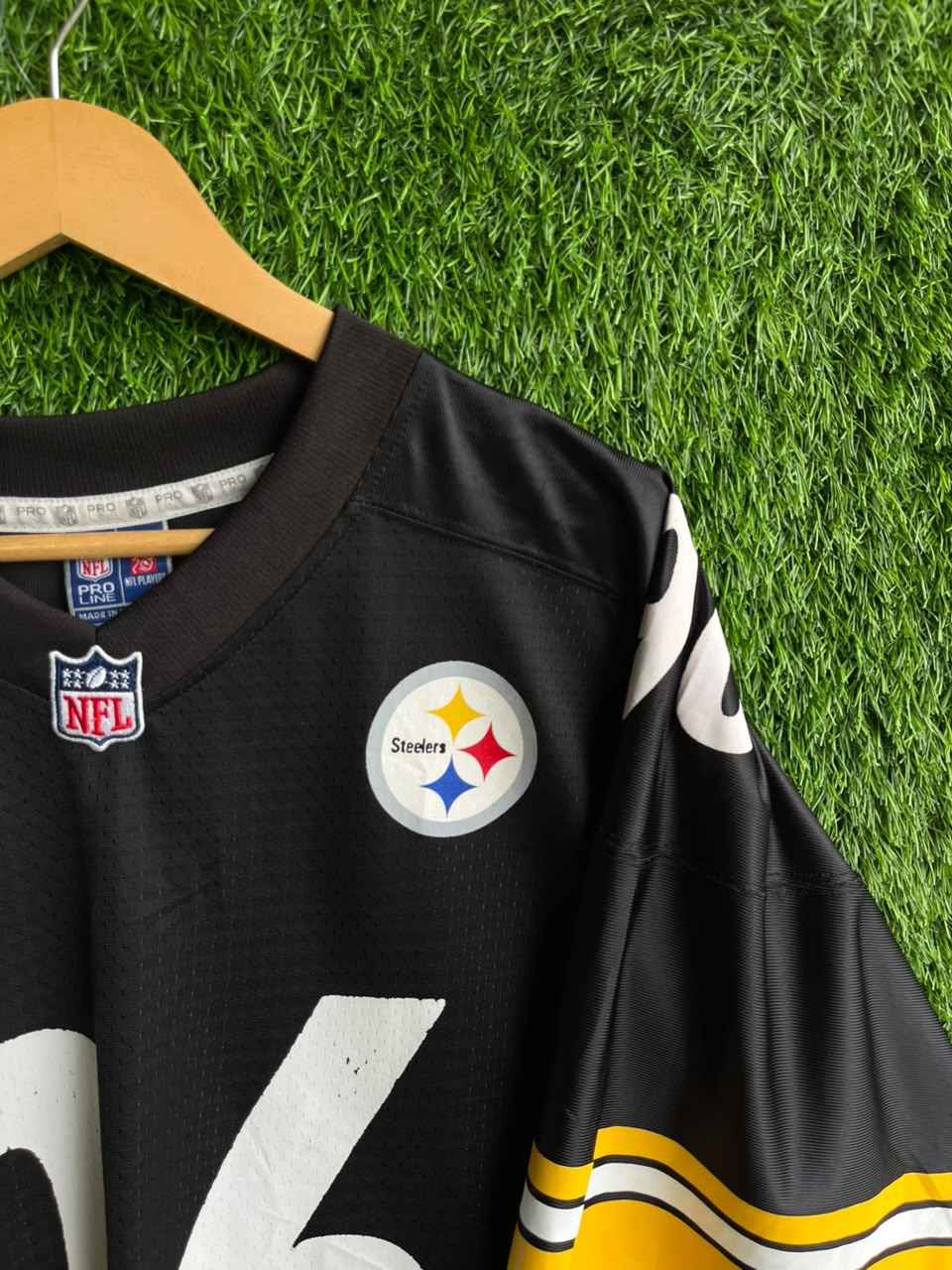 Nfl Steelers 96 Hood Jersey |Vintage Oversized Streetwear | Men Women |  Online Shopping