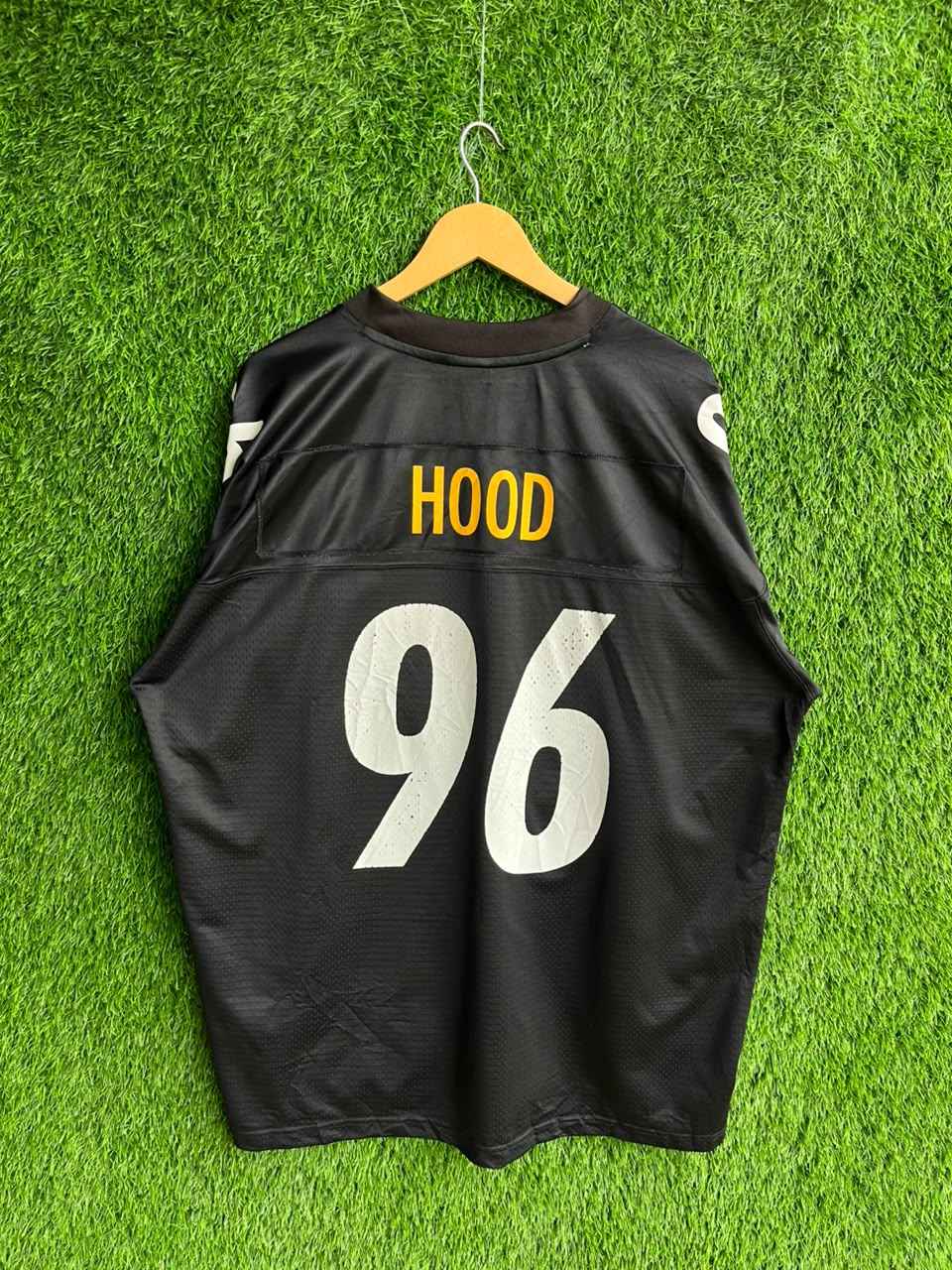 Nfl Steelers 96 Hood Jersey |Vintage Oversized Streetwear | Men Women |  Online Shopping