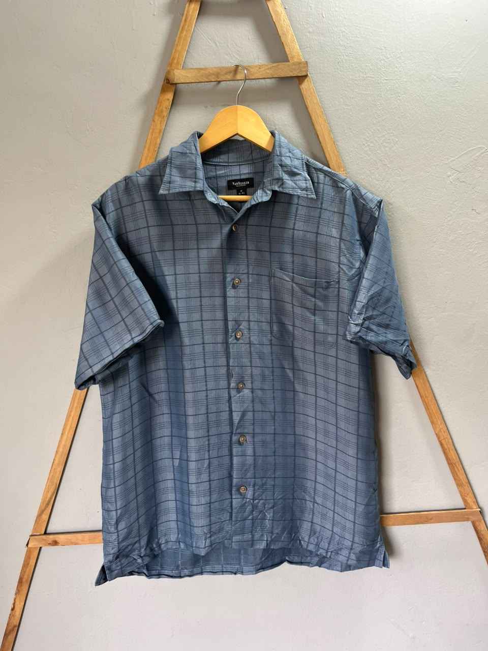 Van Heusen Shirts | half  Sleeves |Korean-Inspired Oversized Fit | Lightweight Summer Wear | Men Women | Online Shopping