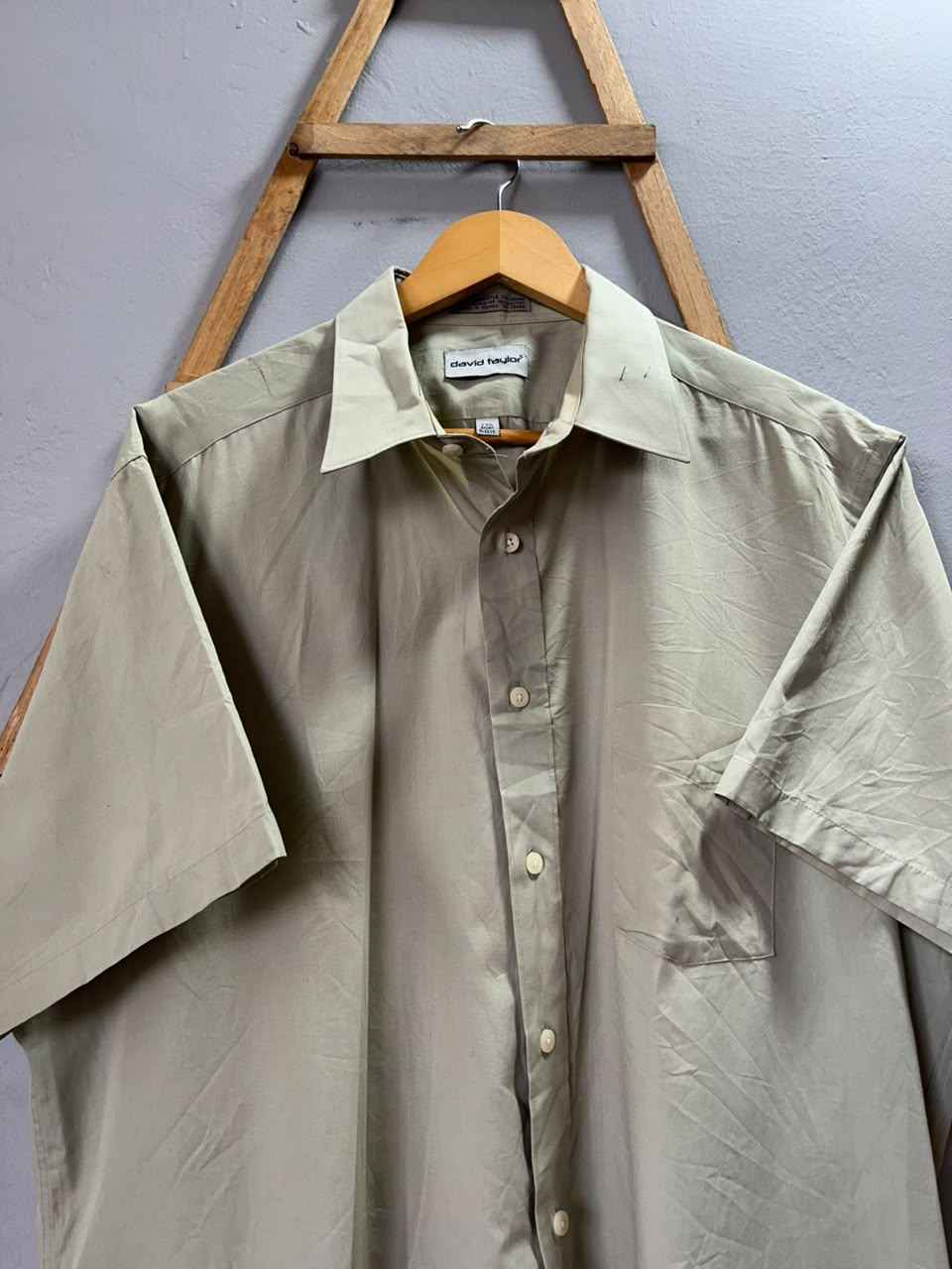 David Taylor Shirts | half Sleeves |Korean-Inspired Oversized Fit | Lightweight Summer Wear | Men Women | Online Shopping