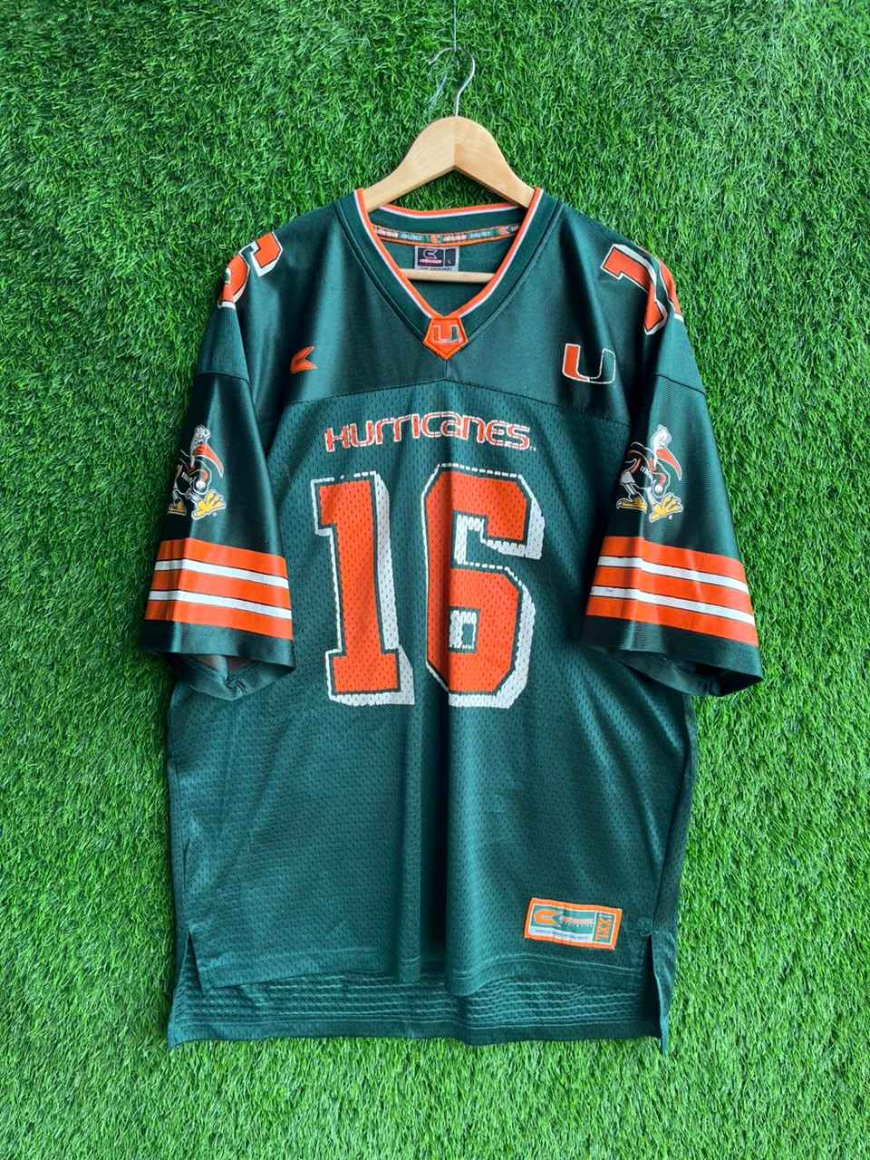 NFL HURRICANES Jersey |Vintage Oversized Streetwear | Men Women |  Online Shopping