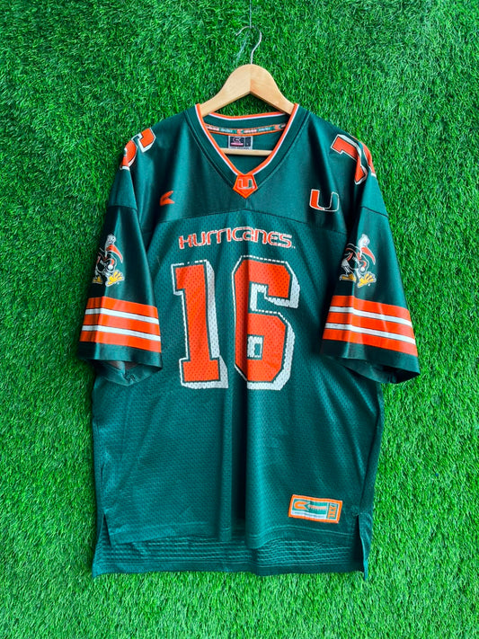 NFL HURRICANES Jersey |Vintage Oversized Streetwear | Men Women |  Online Shopping