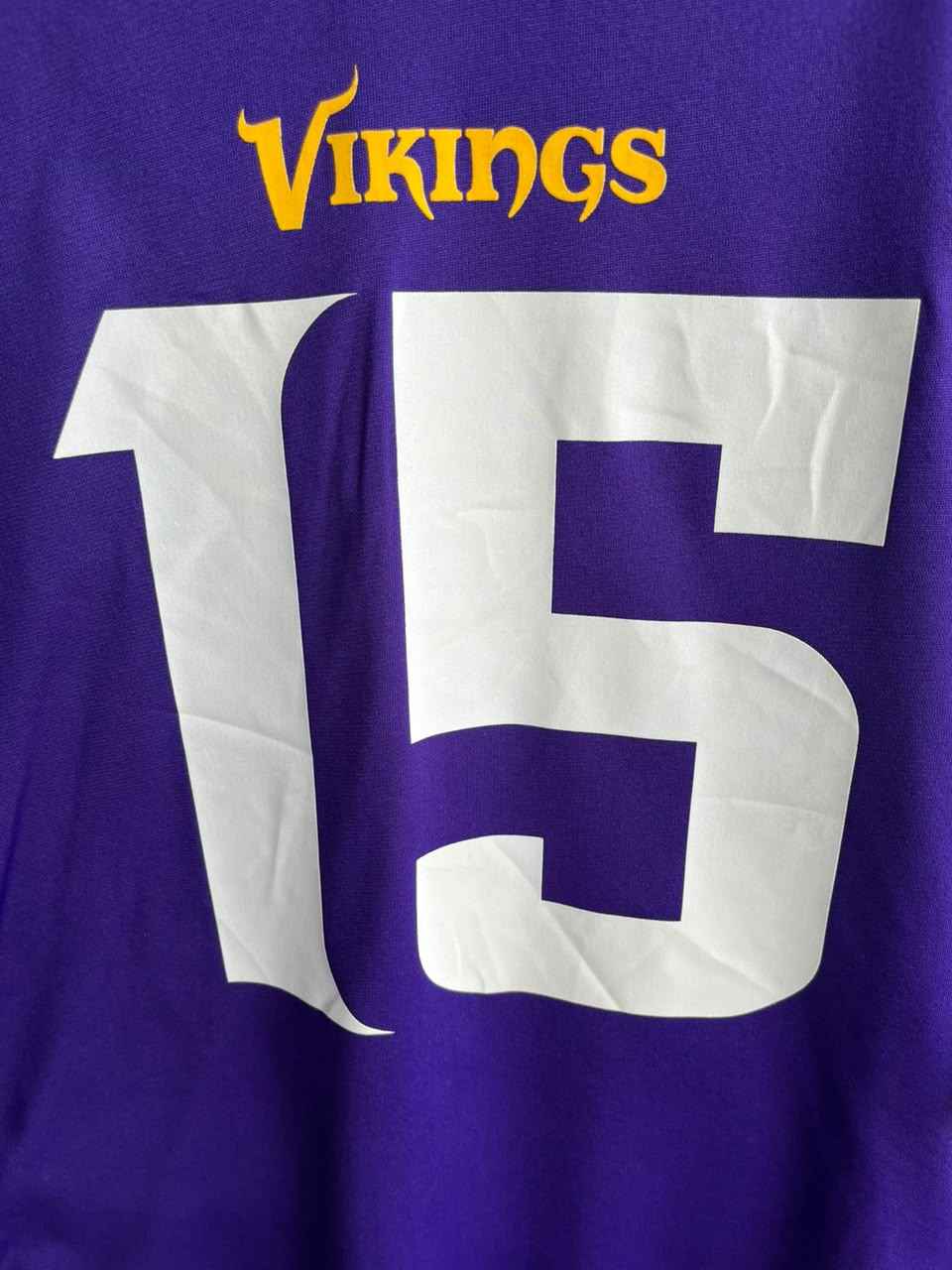 NFL VIKING 15 Jersey |Vintage Oversized Streetwear | Men Women |  Online Shopping