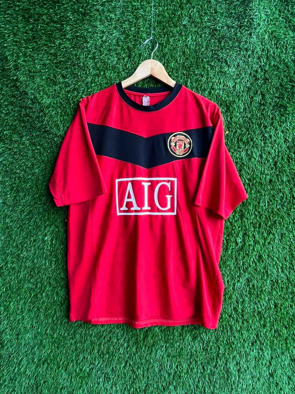 Football Manchester Jersey |Vintage Oversized Streetwear | Men Women |  Online Shopping