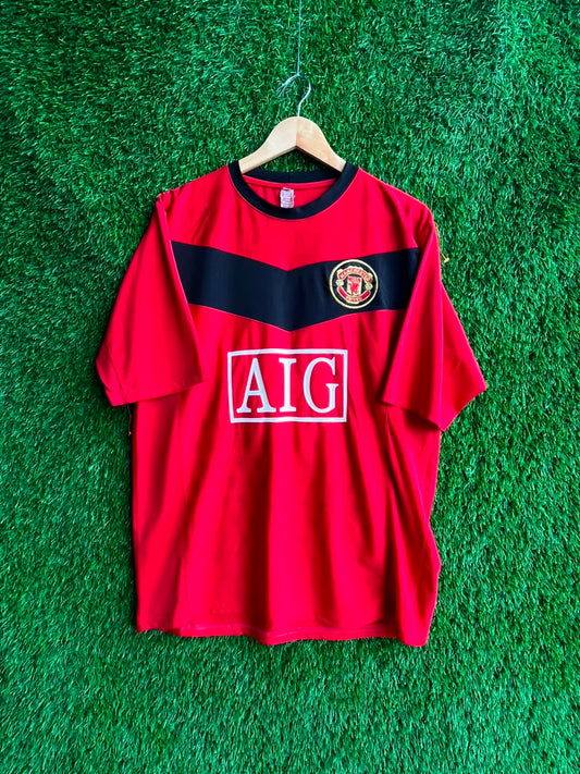 Football Manchester Jersey |Vintage Oversized Streetwear | Men Women |  Online Shopping