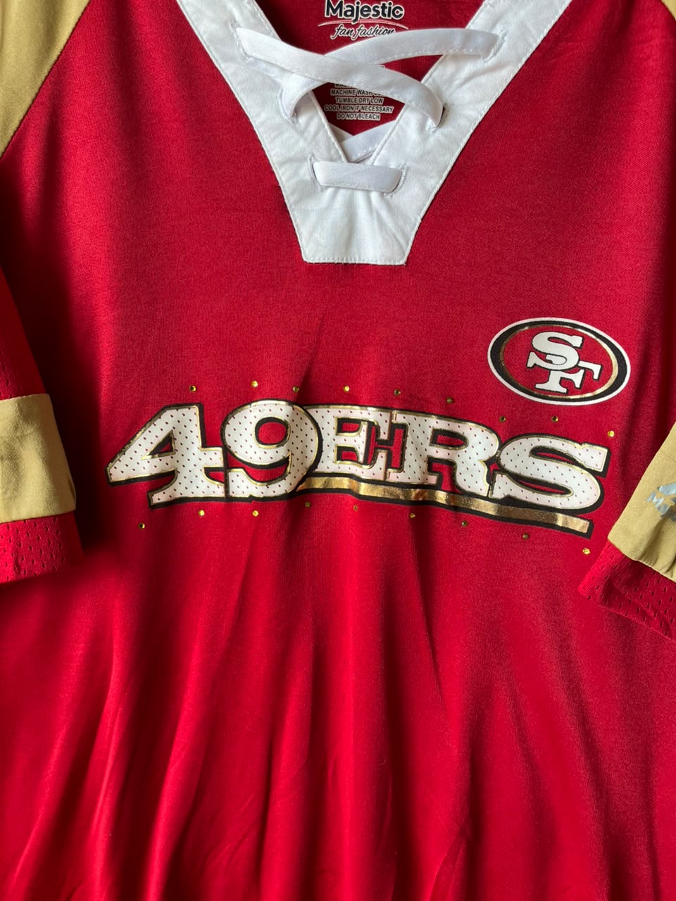 Nfl 49Ers Jersey |Vintage Oversized Streetwear | Men Women |  Online Shopping
