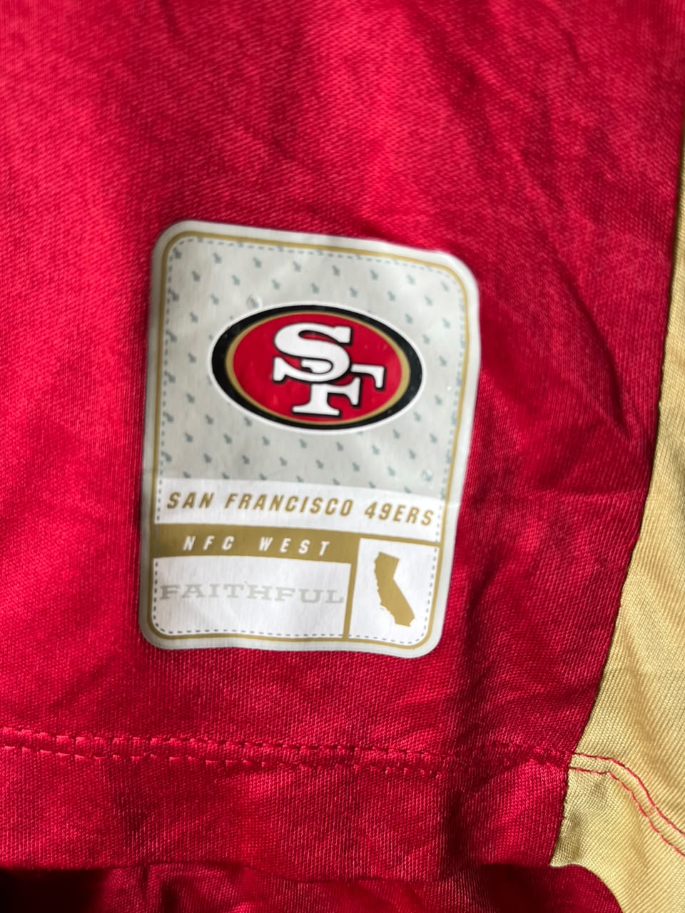 Nfl 49Ers Jersey |Vintage Oversized Streetwear | Men Women |  Online Shopping