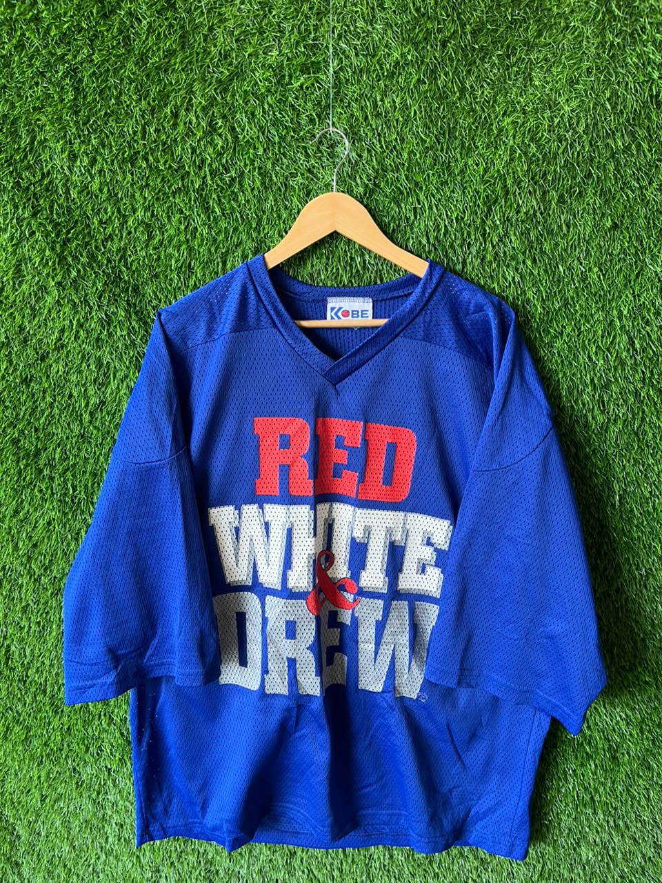 Nfl Red White & Drew Jersey |Vintage Oversized Streetwear | Men Women |  Online Shopping