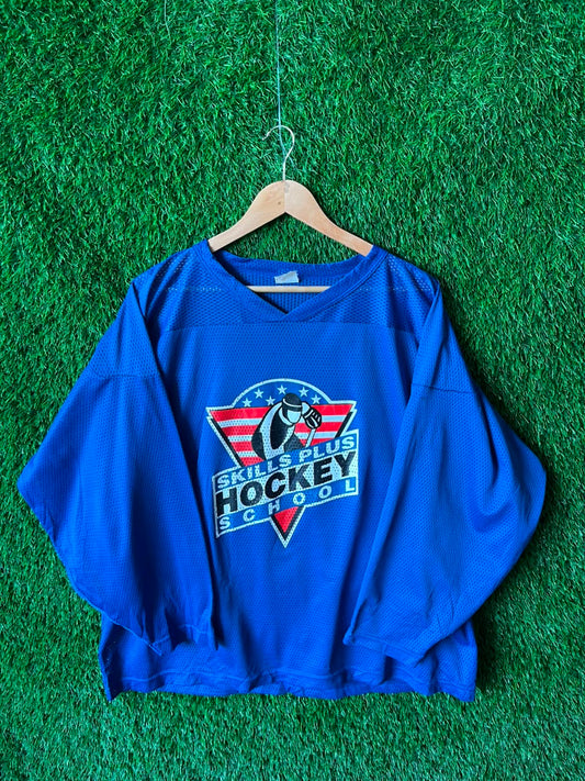 Icehockey Skills Plus Jersey |Vintage Oversized Streetwear | Men Women |  Online Shopping