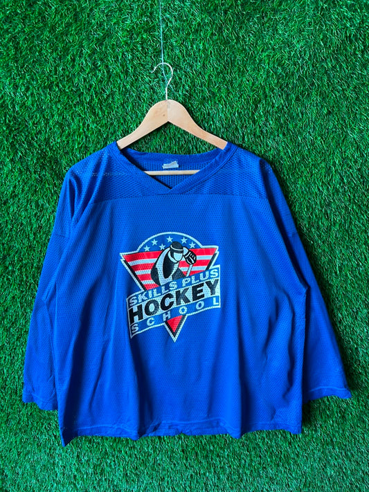 Icehockey Skills Plus Jersey |Vintage Oversized Streetwear | Men Women |  Online Shopping