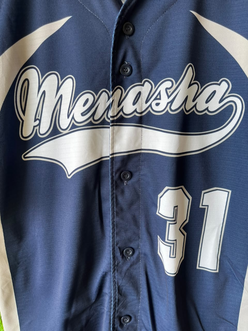 Mlb Menasha Jersey |Vintage Oversized Streetwear | Men Women |  Online Shopping