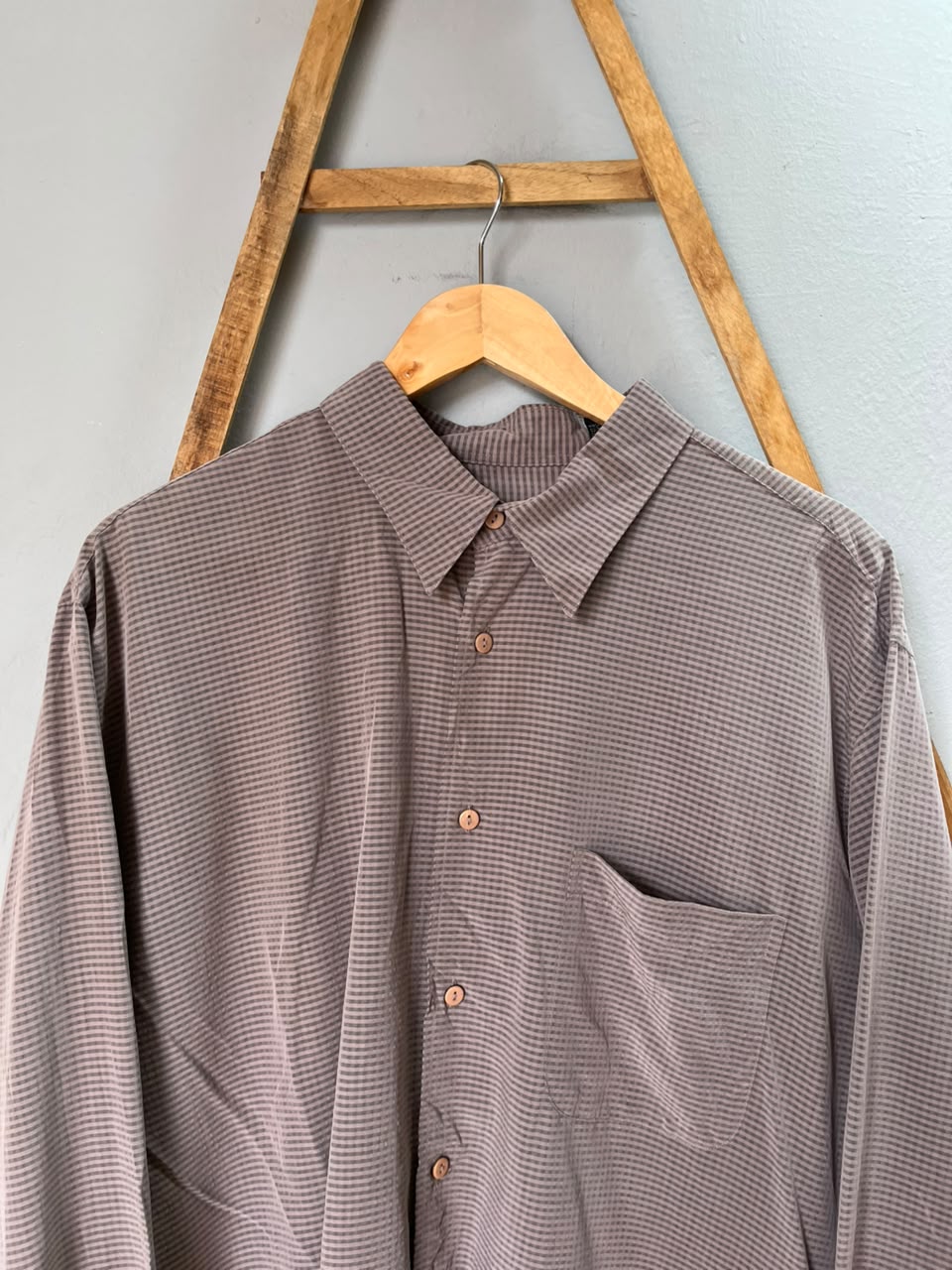Jhane Barnes Shirts | Full Sleeves |Korean-Inspired Oversized Fit | Lightweight Summer Wear | Men Women | Online Shopping
