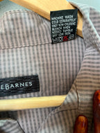 Jhane Barnes Shirts | Full Sleeves |Korean-Inspired Oversized Fit | Lightweight Summer Wear | Men Women | Online Shopping