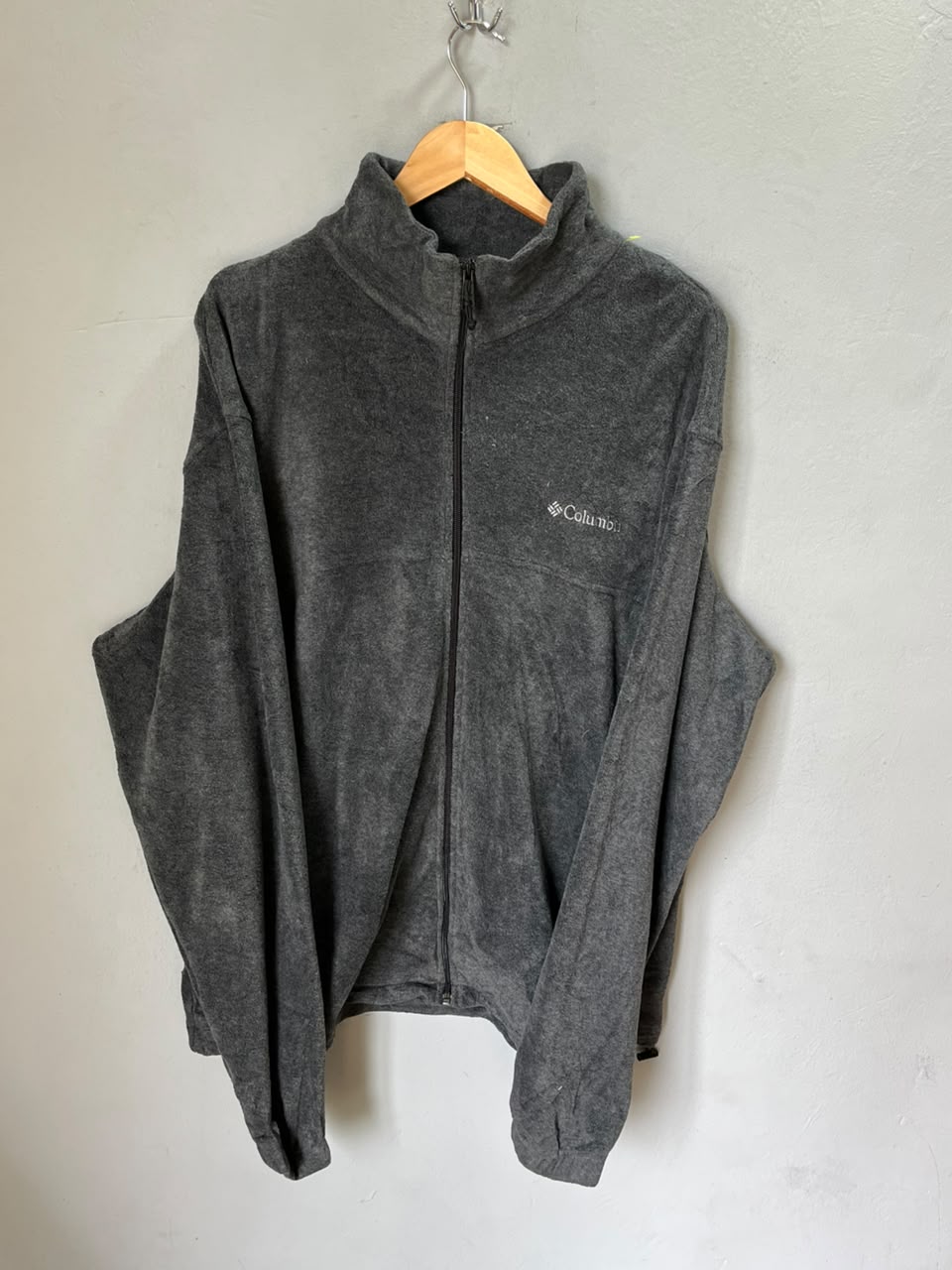 Columbi@ | Full frontal zipper | Fleece Jacket | Oversized Streetwear | Winterwear | Men Women | Cozy Fashion | Gym Fit | Online Shopping